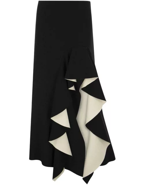 SportMax Asymmetrical Flared Skirt