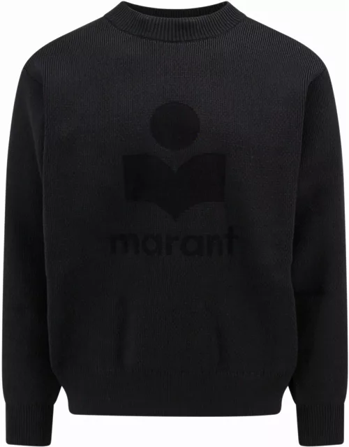 Isabel Marant Ayler Logo Cotton-blend Sweater