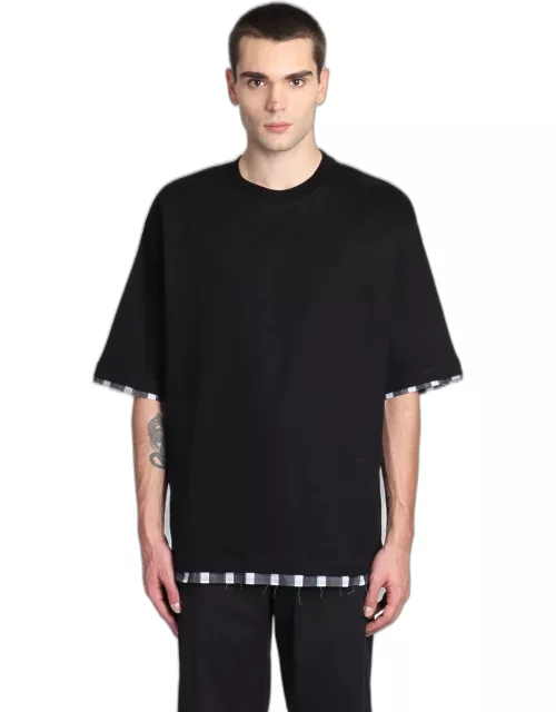 Lanvin T-shirt In Black Cotton