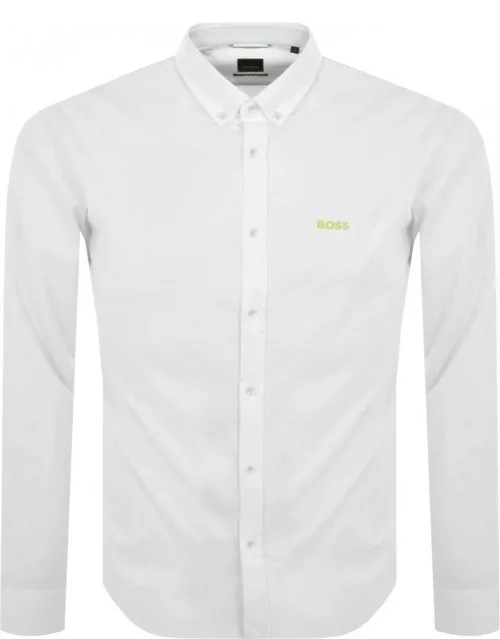 BOSS Biado R Long Sleeved Shirt White