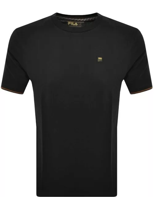 Fila Vintage Taddeo T Shirt Black