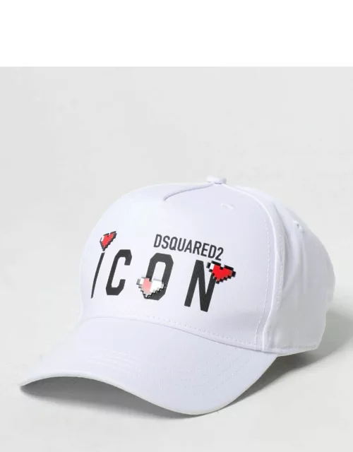 Dsquared2 Icon hat in cotton with print