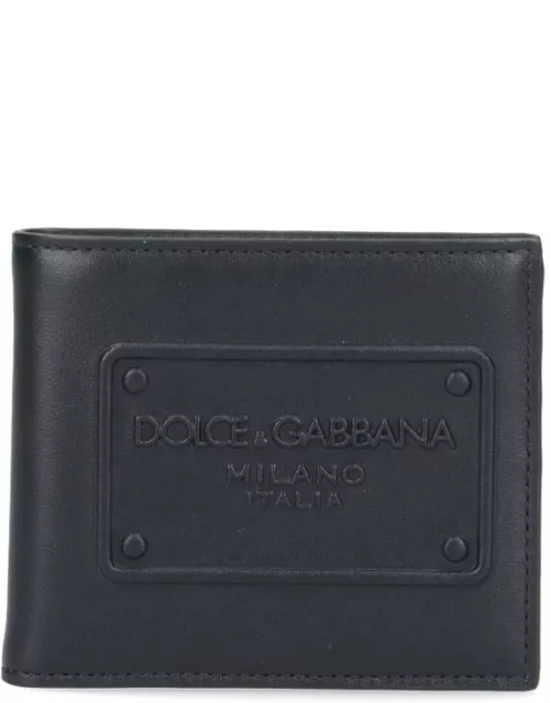 Dolce & Gabbana Bi-Fold Logo Wallet