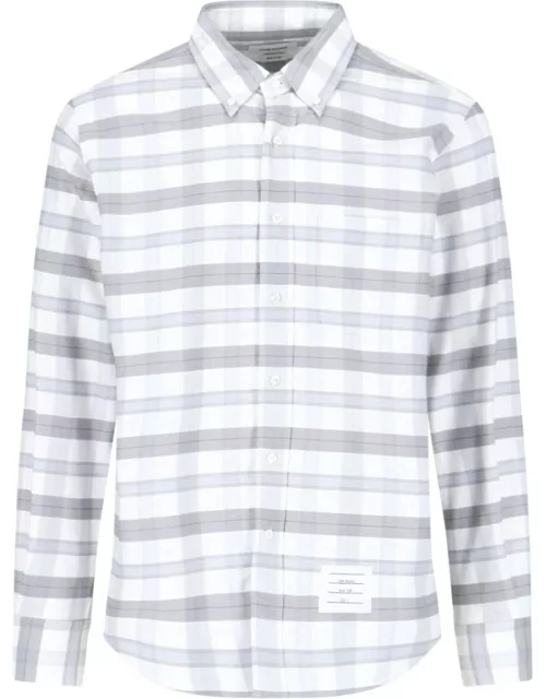 Thom Browne Tartan Oxford Shirt