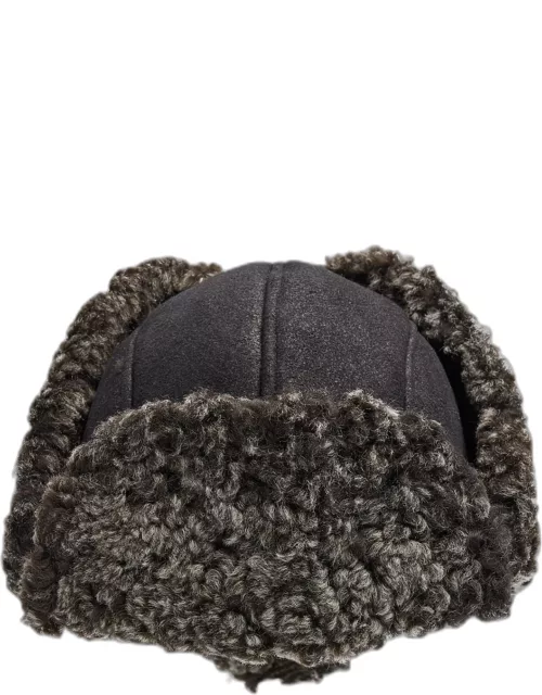 Men's Cole Double-Faced Shearling Aviator Hat