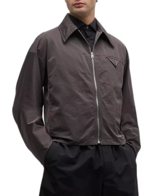 Men's Tech Nylon Zip Jacket