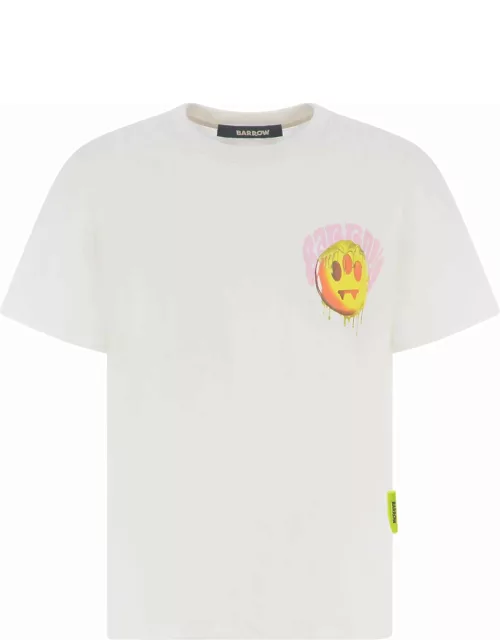 T-shirt Barrow smile In Cotton