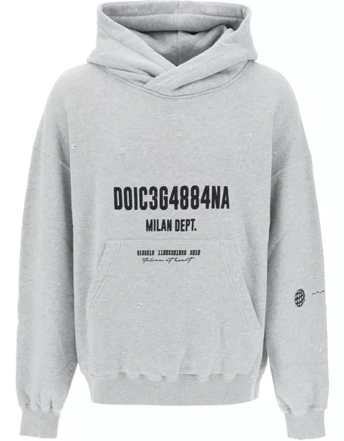 Dolce & Gabbana Distressed-effect Hoodie