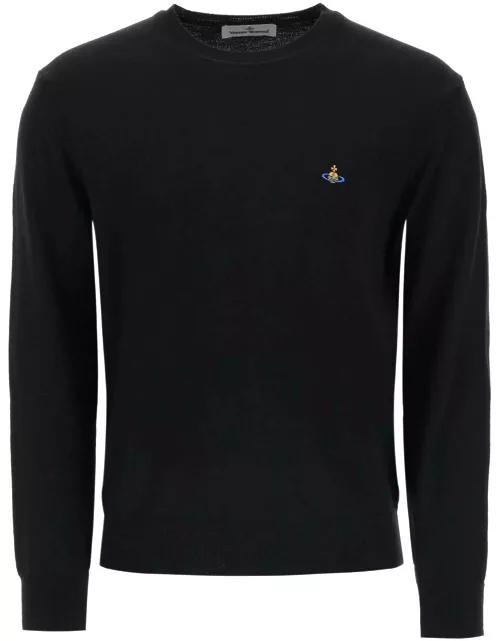 Vivienne Westwood Orb-embroidered Crew-neck Sweater
