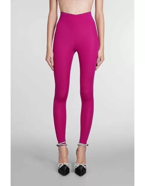 The Andamane Holly Leggings In Fuxia Polyamide