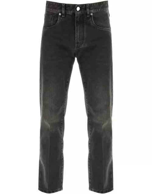 FENDI Regular jeans with tailored crease