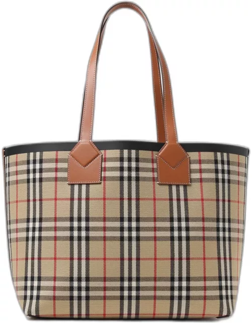 Tote Bags BURBERRY Woman colour Brown