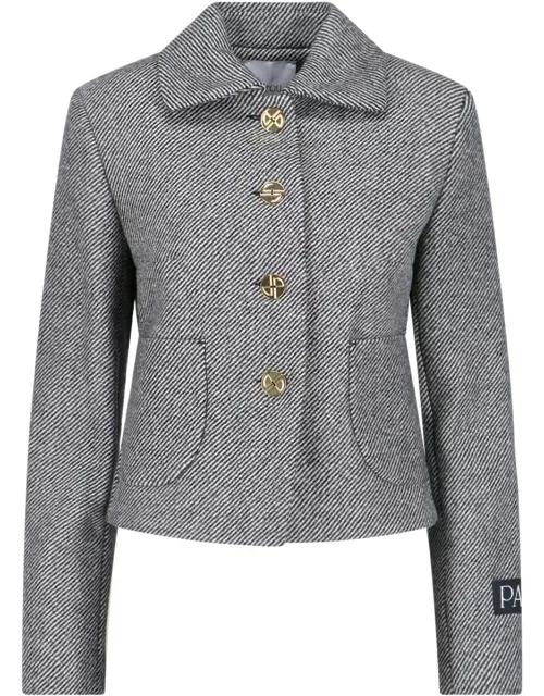 Patou Crop Tweed Jacket