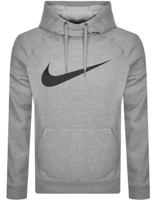 Nike Training Logo Hoodie Grey