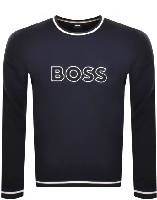 BOSS Contemporary Sweatshirt Navy