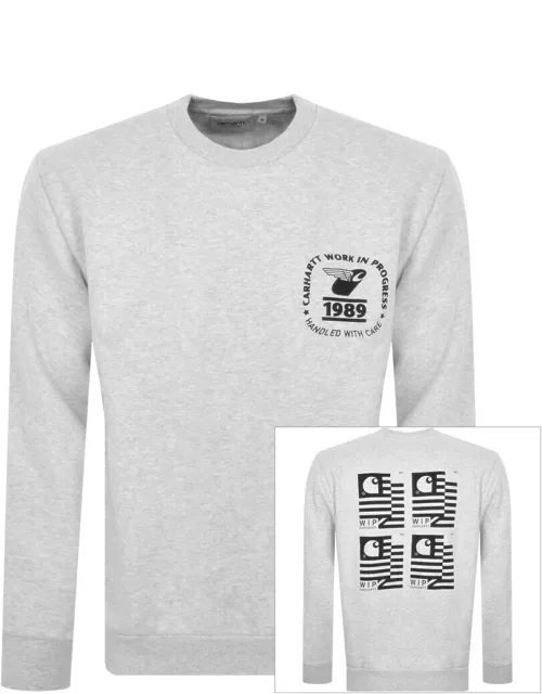 Carhartt WIP Stamp State Sweatshirt Grey