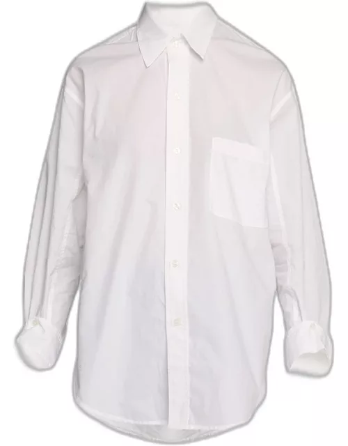 Kayla Button-Front High-Low Shirt