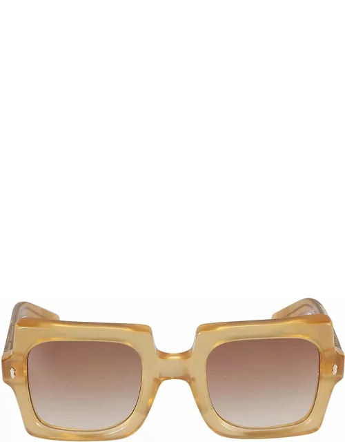 Jacques Marie Mage Square Frame Sunglasse