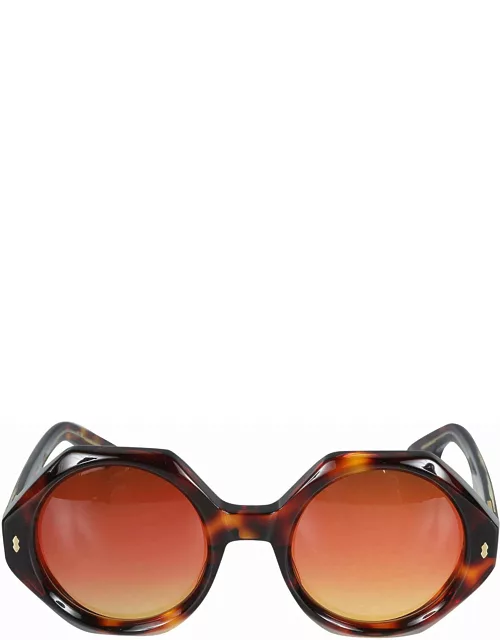 Jacques Marie Mage Heptagon Frame Sunglasse