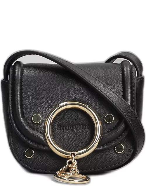 See by Chloé Mara Small Shoulder Bag In Black Leather