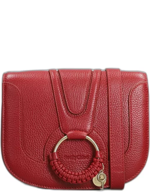 See by Chloé Hana Shoulder Bag In Red Leather