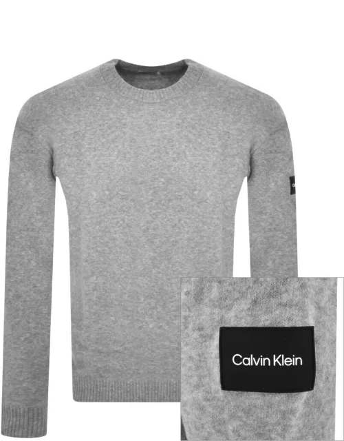 Calvin Klein Comfort Fit Jumper Grey