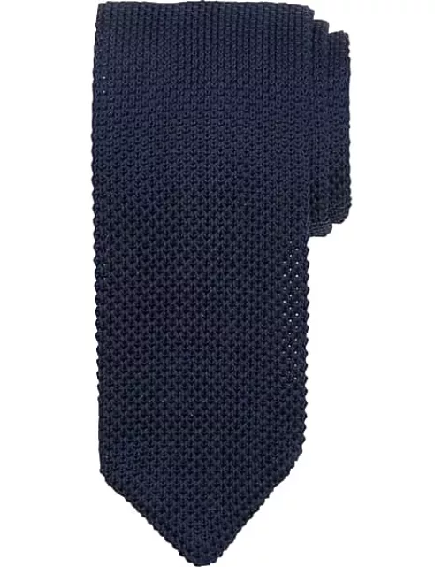 Egara Men's Narrow Knit Tie Navy
