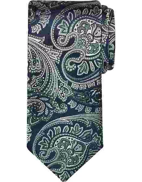 Awearness Kenneth Cole Big & Tall Men's Narrow Tie Olive