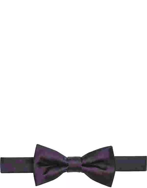 Egara Men's Pre-Tied Formal Bow Tie Mysterioso Purple