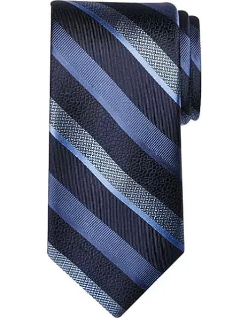 Awearness Kenneth Cole Big & Tall Men's Narrow Tie Navy