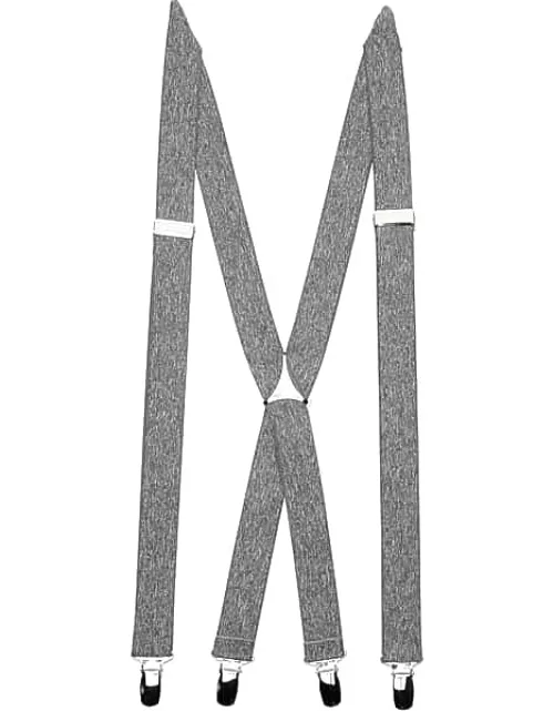 Egara Men's Clip Suspenders Gray