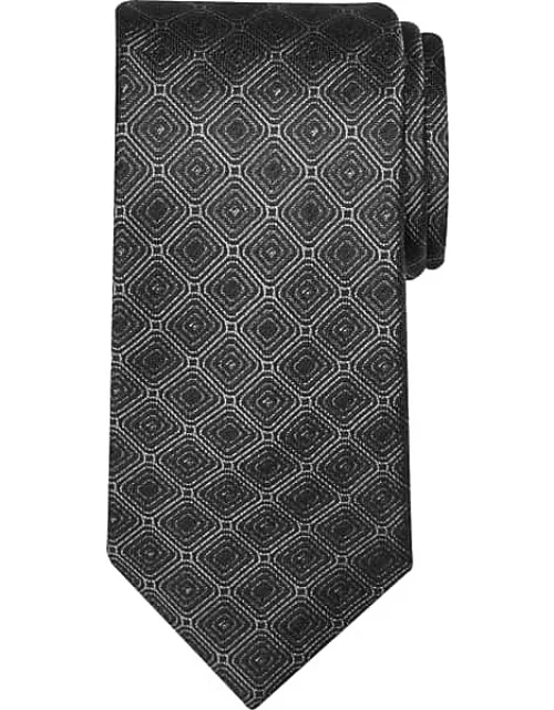 Awearness Kenneth Cole Big & Tall Men's Narrow Tie Charcoa