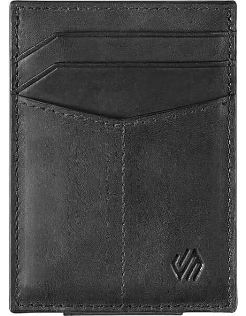 Johnston & Murphy Men's Front Pocket Wallet Black