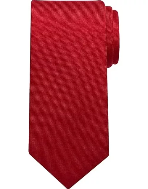 Calvin Klein Men's Solid Tie Red