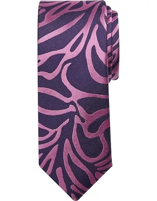 Egara Men's Narrow Tie Hot Pink