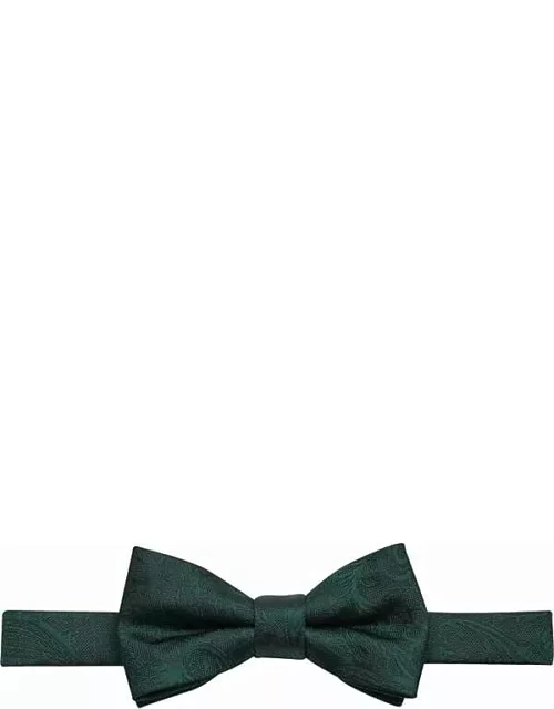 Egara Men's Tonal Paisley Bow Tie Green