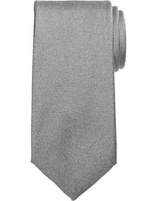 Calvin Klein Men's Solid Tie Silver