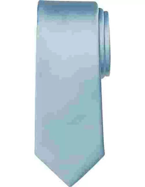 Egara Big & Tall Men's Skinny Tie Medium Blue
