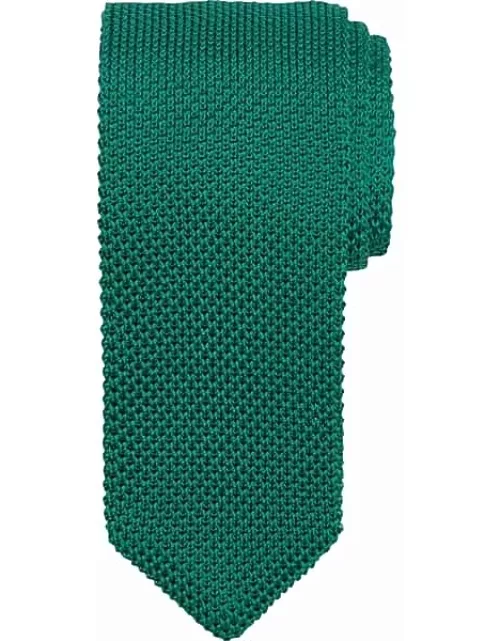 Egara Men's Narrow Knit Tie Emerald