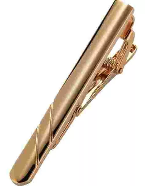 Pronto Uomo Men's Tie Bar Gold