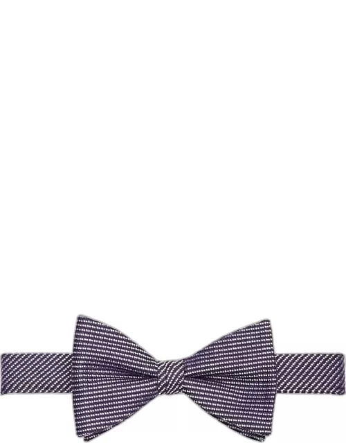 Pronto Uomo Men's Pre-Tied Bow Tie Purple