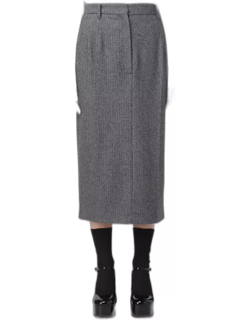 Skirt N° 21 Woman colour Black