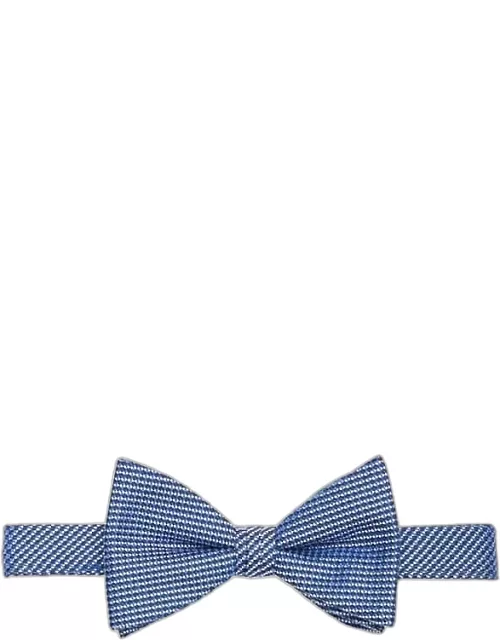Pronto Uomo Men's Pre-Tied Bow Tie Blue