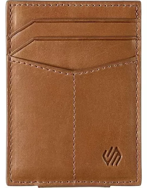 Johnston & Murphy Men's Front Pocket Wallet Brown
