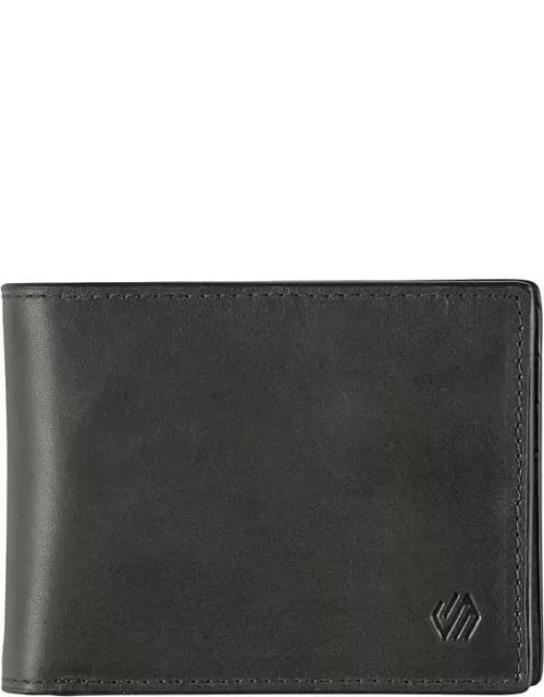Johnston & Murphy Men's Bi-Fold Wallet Black