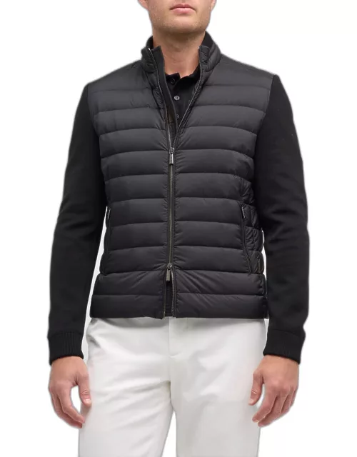 Men's Hybrid Full-Zip Jacket