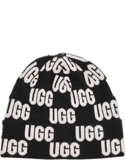 Graphic Check Logo Wool-Blend Beanie