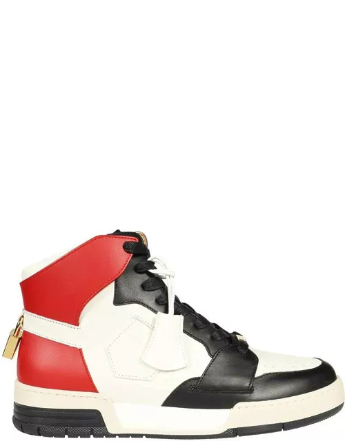 Buscemi Leather High-top Sneaker
