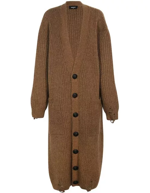 Dsquared2 Long Knitted Cardigan