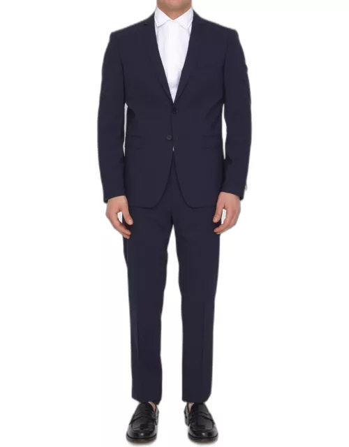 Tonello Blue Wool Two-piece Suit